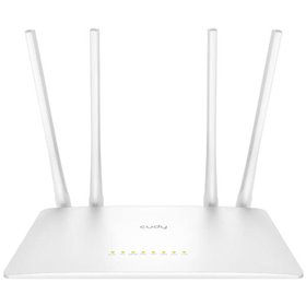 Cudy WR1200 Smart WiFi Router AC1200 Dual Band - 1 porta Wan 100/10 Mbps e 4 portas Lan 100/10 Mbps - 4 antenas externas