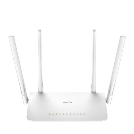 Cudy WR1300 Smart WiFi Router AC1200 Dual Band - 1x Porta Wan 1000/100/10 Mbps e 4x Portas Lan 1000/100/10 Mbps - 4 Antenas Exte