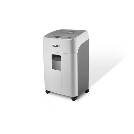 Trituradora de papel automática Dahle ShredMATIC 300 40L com rodas - Tritura até 300 folhas por carga - Corta em partículas - Ad