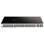 Switch gerenciado inteligente D-Link 48 portas 1000BASE-T + 4 portas combinadas 1000BASE-T/SFP