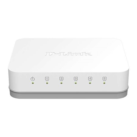 Switch D-Link 5 Portas Gigabit 10/100/1000 Mbps