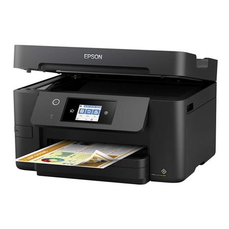 Impressora multifuncional Epson WorkForce Pro WF3820DWF Fax colorido WiFi Duplex 21ppm