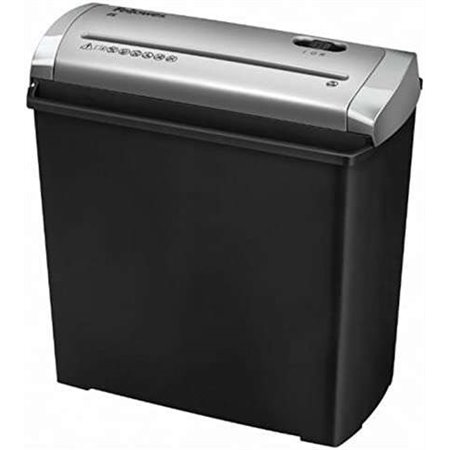 Trituradora de papel manual Fellowes Trito 2S cortada em tiras - destrói até 5 folhas - 11 litros - cor preta/cinza