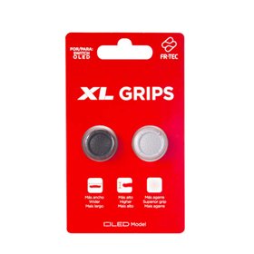 FR-TEC Grips Nintendo Switch Oled XL - Maior Base no Grip - Melhor Aderência e Precisão - Material Super Resistente - Facilita a
