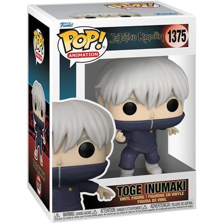 Funko Pop Animation Jujutsu Kaisen Toge Inumaki com opção Chase - Figura de vinil - Altura 9,5cm aprox.