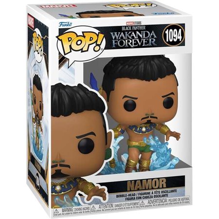 Funko Pop Marvel Pantera Negra Wakanda Forever Namor - Figura de vinil - Altura 9cm aprox.