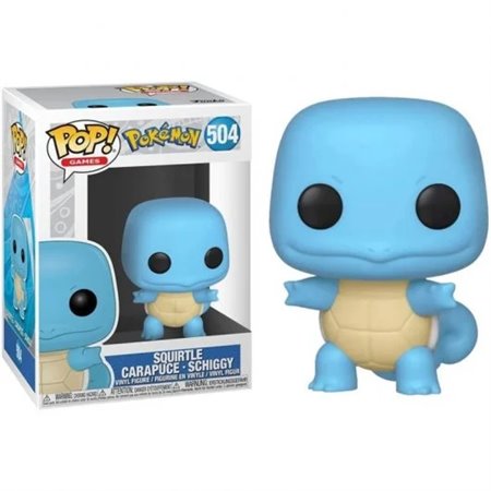 Funko Pop Pokémon Squirtle - Figura de vinil - Altura 9cm aprox.