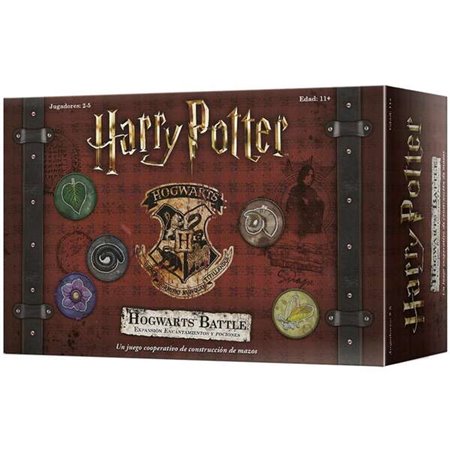 Harry Potter Hogwarts Battle: Jogo de Cartas de Feitiços e Poções - Tema Fantasia - 2 a 4 Jogadores - A partir de 10 anos - Dura