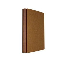 Mariola Pacote de 50 Subpastas Kraft 200gr - Formato A4 - Slot para Fixador - Cor Marrom