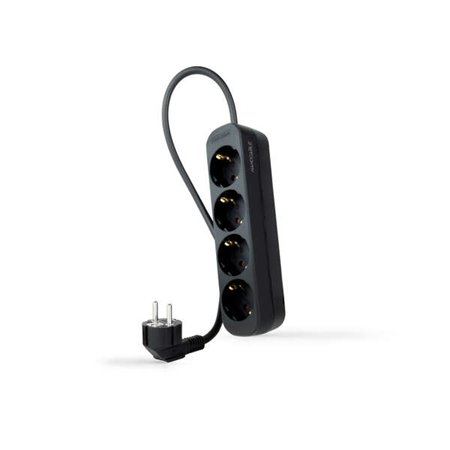 Power Strip Nanocable 4 Tomadas - 1,4m - Cor Preto