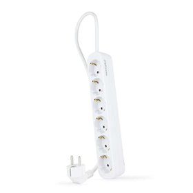 Power Strip Nanocable 6 Tomadas - 1,4m - Cor Branca