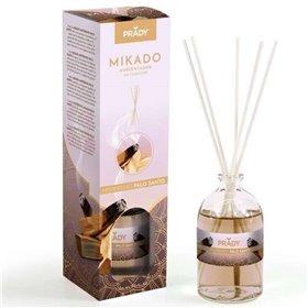 Prady Mikado Misterioso Palo Santo Ambientador - Garrafa de Vidro 100ml e Varinhas Difusoras
