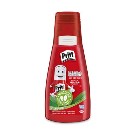 Pritt Universal Glue Bl 100gr - Cola Líquida Transparente - Ideal para Artesanato na Escola e em Casa - Cola Diferentes Materiai