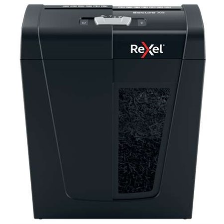 Trituradora de papel manual Rexel Secure X8 cortada em partículas - fragmenta até 8 folhas - 14L