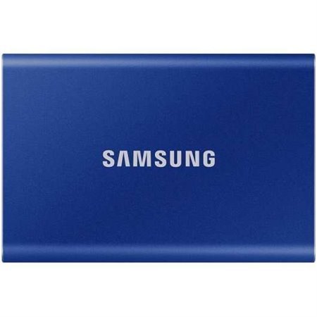 Disco Rígido Externo Samsung T7 SSD 1TB NVMe USB 3.2 - Azul