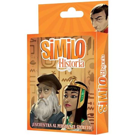 Jogo de Cartas Smilo Historia - Tema História - De 2 a 8 Jogadores - A partir de 8 Anos - Duração 10min. aprox.