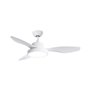 Ventilador de teto inteligente SPC Conforto DC LITE 2 com luz - Motor 42W DC - 6 velocidades, 4 modos de uso - Luz LED com 3 ton