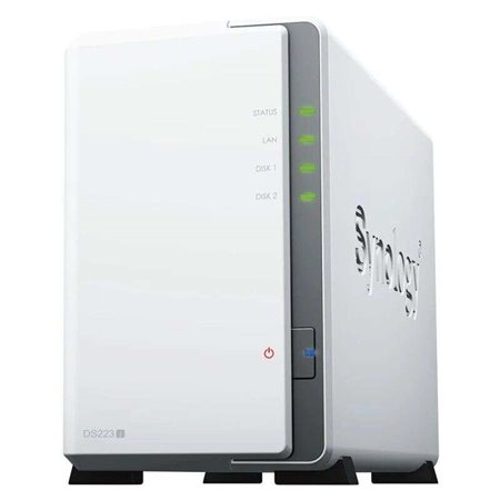 Plataforma de gerenciamento de dados NAS Synology DiskStation DS223j