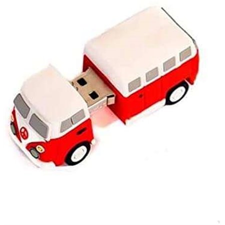 TechOneTech Hippie Van Bang Camper Memória USB 2.0 32GB (Pendrive)