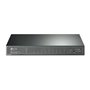 Switch inteligente TP-Link JetStream - 8 portas Gigabit PoE com 2 slots SFP