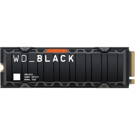 Unidade de estado sólido WD Black SN850X SSD 2 TB M2 2280 PCIe Gen4 NVMe com dissipador de calor