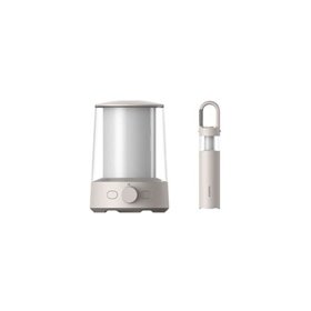 Lanterna de acampamento multifuncional Xiaomi Bluetooth - 2 lanternas em 1 - Luzes duplas separáveis - NiteCore Extreme Light Ad