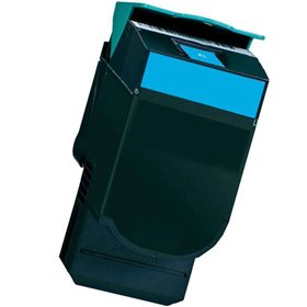 Cartucho de toner genérico Lexmark CS421/CS521/CS622/CX421/CX522/CX622/CX625 ciano - Substitui 78C2XC0/78C2XCE/78C20C0