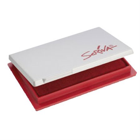 Almofada Carimbos Nº2 7x11cm Vermelho