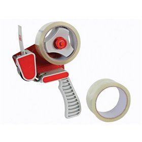 Desenrolador Punho Fita 50mm + 2 Rolos 50mmx50m