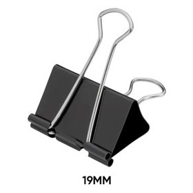 Molas para Papeis 19mm SmartD Cx 12un