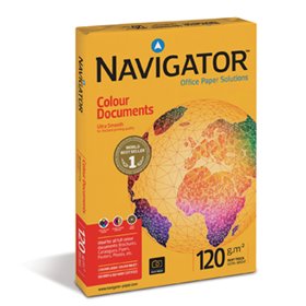 Papel 120gr Fotocopia A3 Navigator Colour Documents 4x500Fls