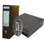Pasta Arquivo+Cx Fixa L80 310x290 Marmor Preto 1un