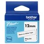 Fita Brother Btag-231 12mm - Texto preto em fundo branco - Medidas 12mm x 4 metros - Adequada para PTN10, PTN20, PTN25BT