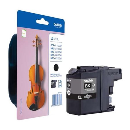 Tinteiro original Brother LC127XL preto - LC127XLBKBP