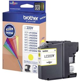 Tinteiro original Brother LC223 Amarelo - LC223YBP