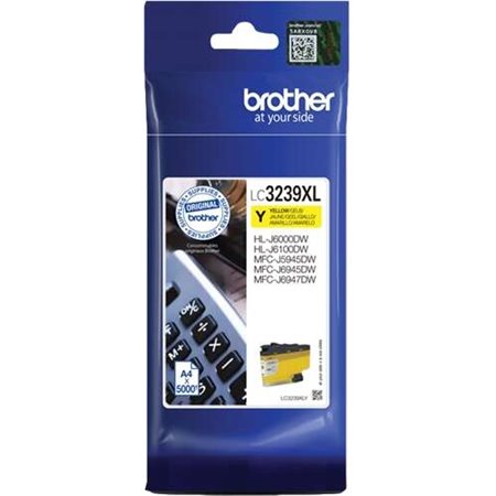 Tinteiro original Brother LC3239XL amarelo - LC3239XLY