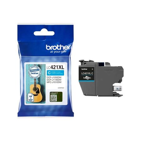 Tinteiro original Brother LC421XL ciano - LC421XLC