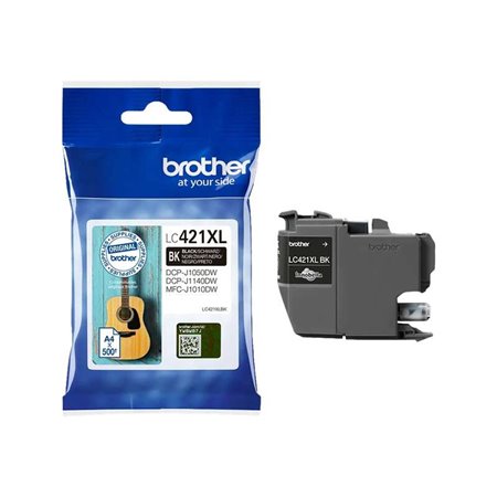Tinteiro original Brother LC421XL preto - LC421XLBK