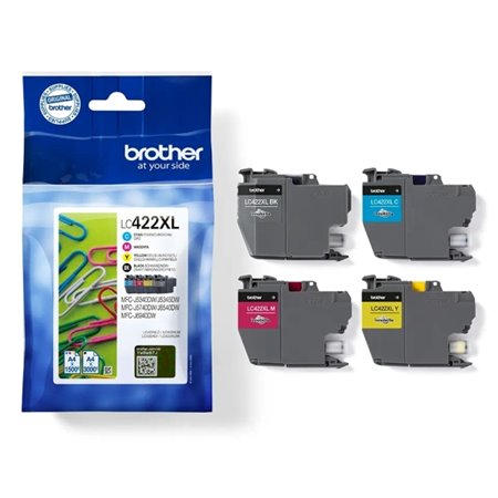 Brother LC422XL 4-Pack Tinteiros originais - LC422XLVAL
