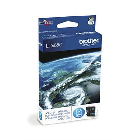 Tinteiro original Brother LC985 Cyan - LC985CBP