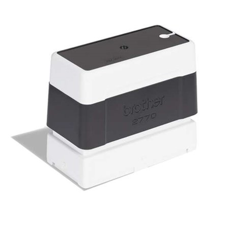 Brother PR2770B6P Pack de 6 suportes de carimbo originais - 27x70mm - Preto