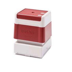 Brother PR4040R6P Pack de 6 suportes de carimbo originais - 40x40mm - Vermelho