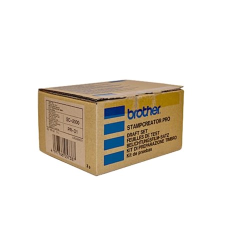 Brother PRD1 Kit de impressão 150 fotolitos, fita térmica e 9 limpadores