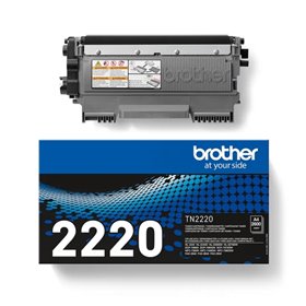 Toner original preto Brother TN2220