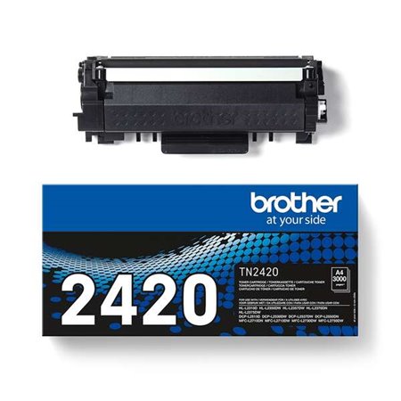 Toner original preto Brother TN2420