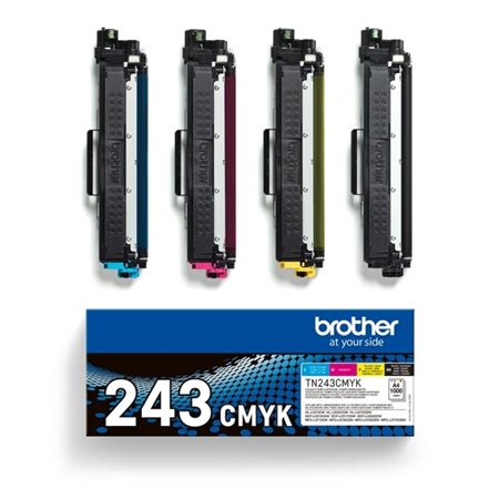 Brother TN243 4-Pack Toners Originais - TN243CMYK