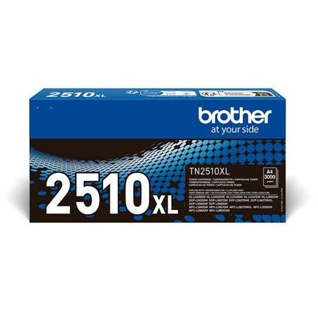 Toner original preto Brother TN2510XL - TN2510XL