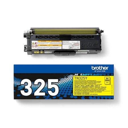 Toner original Brother TN325 amarelo - TN325Y