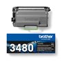Toner original preto Brother TN3480