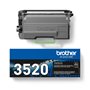 Toner original preto Brother TN3520